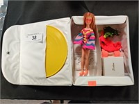 1970 Rockflower Barbie case + contents