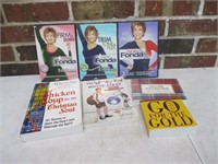 Jane Fonda Exercise DVD's & Misc. Books