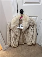 Fur jacket - needs sleeve sewn