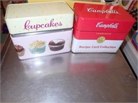 Campbell's Recipe Box, Cupcake Recipe Box w/