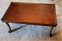 Chippendale Mahogany Tea Table w/ Claw Feet