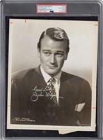 1945 John Wayne Photograph PSA/DNA Type 1