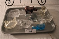 8 PC CRYSTAL AND GLASS