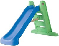 Little Tikes Easy Store Large Slide   Blue/Green