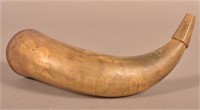18th Century Pin-Carved Powder Horn.