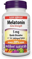 New Webber Naturals melatonin capsules