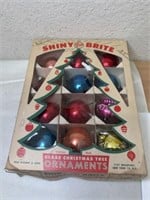 Vintage Mid Century, Shiny Bright Ornaments in