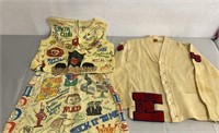 Vintage Indiana Senior Cords Skirt, Top & Sweater