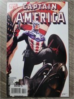 Captain America #34 (2008) 1st BUCKY as CAP