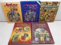 5 Reference Books: Antique Tins