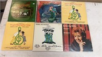 Lot of 6 records