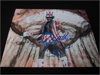 CARL WEATHERS SIGNED 8X10 PHOTO ROCKY COA