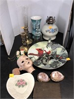 Misc Lot - Dishes, Snoopy Ornament, etc.