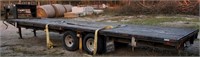 '93 Blair 2 Gooseneck 29' Flatbed Trailer