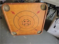 Vintage Double Sided Game Board with Tiles