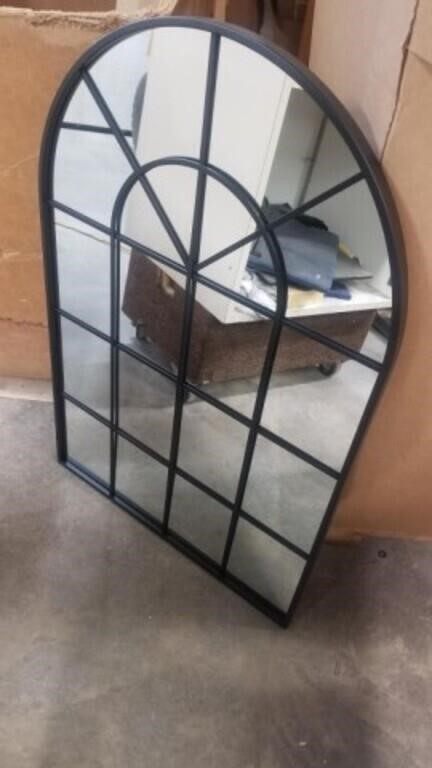 Arch Top Metal Framed Mirror 24x36