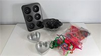 Assorted Baking Pans and Cookie Cutters