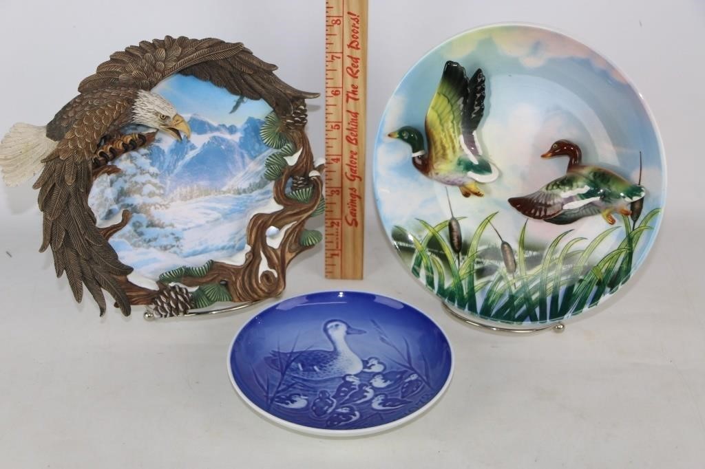 Wildlife Plates Modern & Vintage