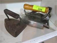 Old electric and other irons