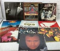 10 Assorted Rick Lps/ Albulms