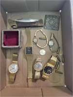 misc. watches and knife