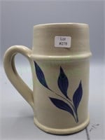 Williamsburg Pottery coffee/beer mug Floral #2