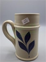 Williamsburg Pottery coffee/beer mug Floral #3