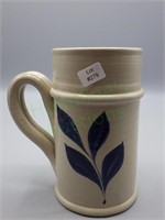 Williamsburg Pottery coffee/beer mug Floral #3
