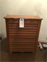 Wooden hamper