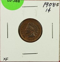 1908-S Indian Cent XF