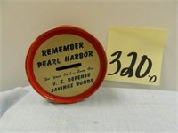 Ohio Art Drum Bank - "Remember Pearl Harbor"