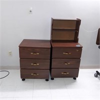 Set of 2 nightstand/dressers