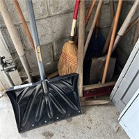 Shovels, Brooms, Long Handle Items