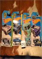 4NEW HOT WHEELS