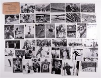 1936 GERMAN OLYMPIC GAMES CIGARETTE ALBUM PHOTOS