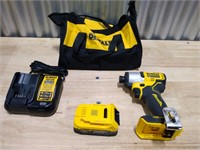 Cordless Impact Driver: 20V, 1/4? Drive,