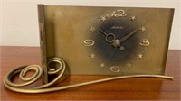 Mid Century Desktop Clock - as found