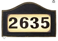 New- Solar Powered Address Numbers Signs, Lighted