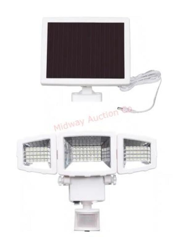 2 packs solar led motion activated security light