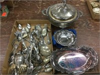 Silverware and serving pieces