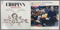 Chopin Classical Music Vinyl LP Albums Set of Two