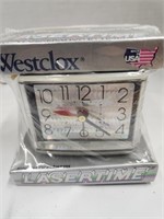 Westclox Lasertime Clock NIB