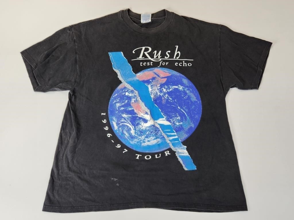 1996-97 RUSH TEST FOR ECHO CONCERT SHIRT
