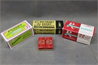 (2) BOXES OF PETERS TARGET .22LR AMMUNITION AND