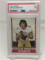 1974 Topps Football CARD #70 ARCHIE MANNING NEW