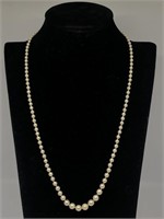 vintage faux pearl necklace Original Vintage Style