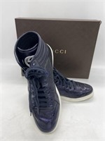 GUCCI high top fashion sneakers