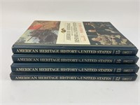 Vintage American Heritage History Books Vol.12-15