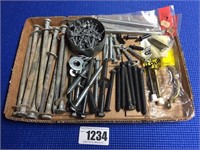 Box of Spikes, Nails, Lag Bolts, Springs