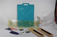 Sewing and Quilting Items - Grids, Hooks etc.